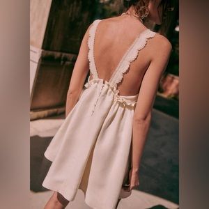 Cléophée Dress - Sézane Éditions size US 8 in Ecru